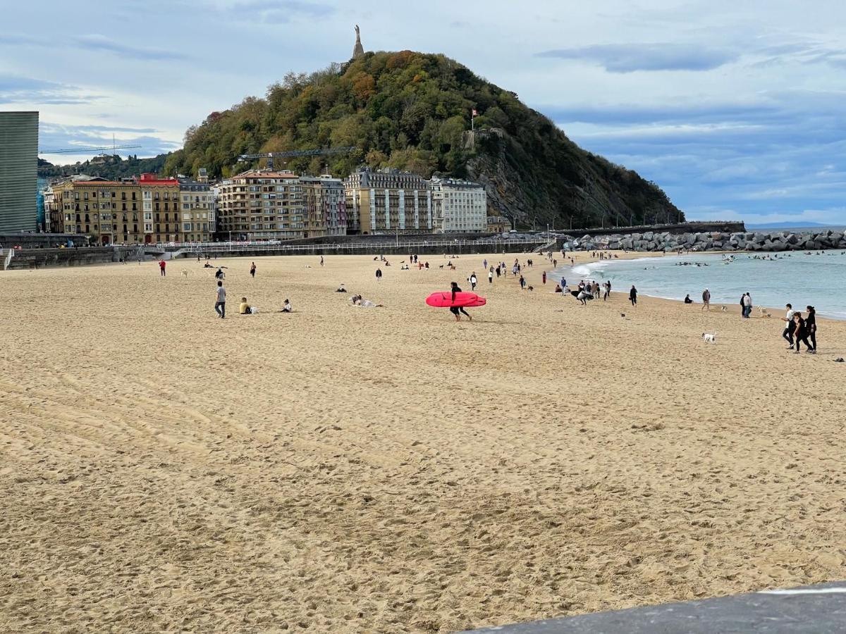 Usandizaga Apartment, Second Line Beach, Free Parking San Sebastián Zewnętrze zdjęcie